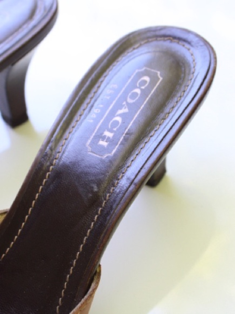 Vintage Coach Madison Mules - Picture 7 of 15